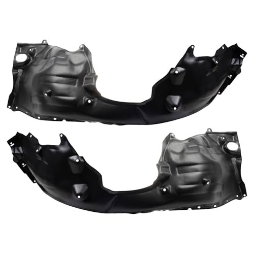 Image of TRQ Inner Fender Liner Set Compatible with 2018-2019 Toyota Camry TO1248215 TO1249215