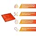 3M Fire Barrier Moldable Putty Pads MPP+, Red Color, One-Part, Ready-To-Use, Intumescent Material, 7 in x 7 in, Case of 20