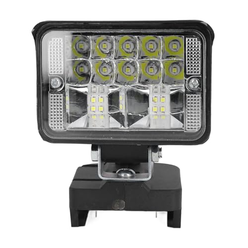 Holofote Sem Fio de 2400lm, Luz de Trabalho LED Portátil Com Interruptor de E/S, 16 Contas de LED SM