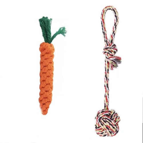 BlasugaX Juguetes de cuerda para perros, juguetes para masticar perros medianos y grandes, juguetes de cuerda de dentición para perros, súper duraderos e indestructibles para todas las razas de
