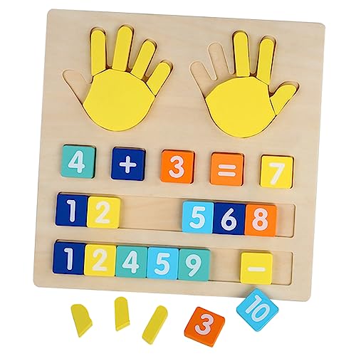 Milisten 1 Juego Juguete Educación Infantil Juguete Sarrollo Cognitivo y Matemático con Material Coordinación Mano y Enseñanza el Aula