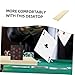 TOYANDONA 2pcs Hands-Free Playing Card Holder Stand for Families Portable Domino Display Rack Adjustable Card Organizer for Game and Gatherings