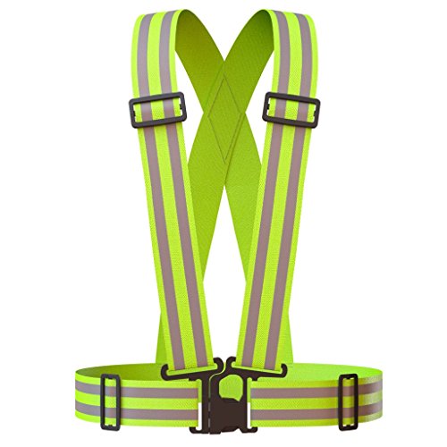 Apace Vision Reflective Vest (2 Pack) | Lightweight, Adjustable & Elastic Safety Vest - Image 6