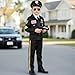 Soyoekbt Police Officer Costume for Kids Cop Costume Outfit Set for Boys Girls with Toy Accessories for Halloween Theme Party (7-8 Years)