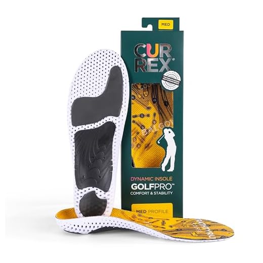 CURREX GolfPro Insoles for Golf Shoes