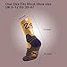 dtrqmow Elite Basketball Socks with Compression & Cushion for Men and Women - Running Athletic Crew Socks