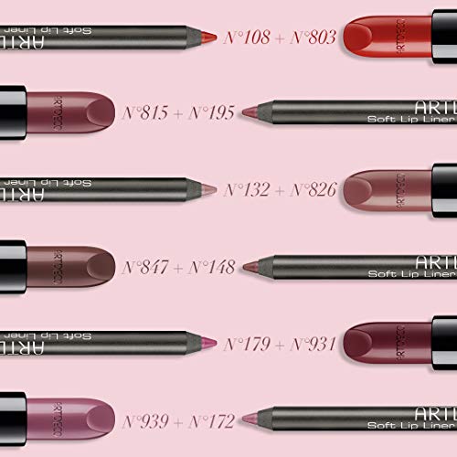 ARTDECO Perfect Color Lippenstift - für unwiderstehlich glänzende und langanhaltende Farbbrillanz in schimmerndem Pink & Rosé, 4g