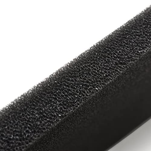 Easyboost 2x Air Filter Foam 28x15cm Thickness 10mm to cut for Scooter Motorbike Quad Lawnmower Brushcutter Tiller Airbox Filtration (Thickness 5mm)