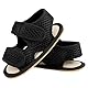 MASOCIO Baby Sandalen Junge Mädchen Baby Sommer Schuhe Babyschuhe Jungen Sommerschuhe Größe 20 Sandals 12-18 Monate Schwarz