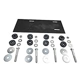 OMB Warehouse Deluxe Engine Mounting Kit w/ 5' x 12' Heavy Plate