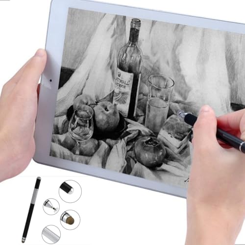 Caneta Celular Tablet Touch Screen Ponta Fina Desenho Android 3 em 1