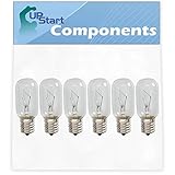 6-Pack 4713-001013 Microwave Light Bulb Replacement for Samsung MC17J8000CS/AA (0000) Microwave -...