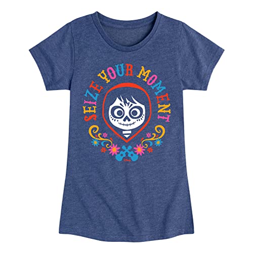 Disney - Coco - Seize Your Moment - Toddler and Youth Girls Short Sleeve Graphic T-Shirt