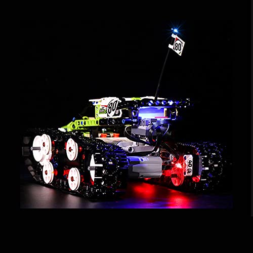 KCGNBQING NLNE Light Set für Bausteine Modell - LED Light Kit Kompatibel mit Lego 42065, Nicht Enthalten das Modell… – Bild 8