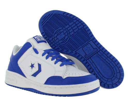 Converse Weapon Leather Unisex Low Top Sneaker (A11573C, in A Nutshell Brown/White)2