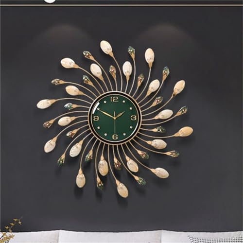 Horloge quartz murale de prestige XJBTBA décoration artistique haut de gamme