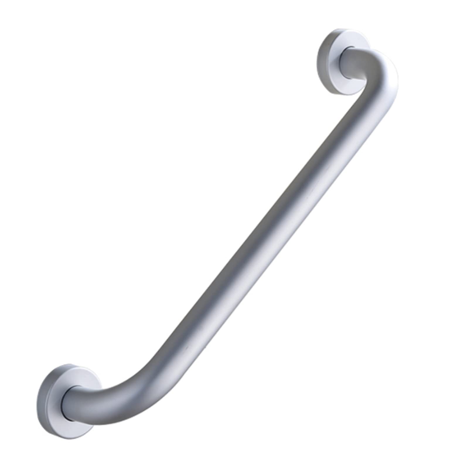 Barra de Apoyo de Acero Inoxidable para baño, Antideslizante, sin barreras, con guía Multiusos y Ranura para Personas Mayores, discapacitadas y niños. Barra Antideslizante (50 cm).