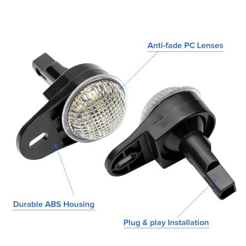 Luces LED interiores para pies Ram 1500 2500 3500 2PCS miniatura 3