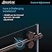 DreamLine Enigma-XO 56-60 in. W x 76 in. H Fully Frameless Sliding Shower Door in Oil Rubbed Bronze, SHDR-61607620-06