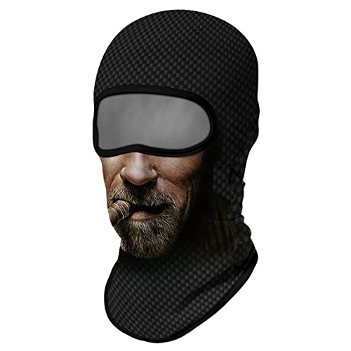 Image of 3D Balaclava Ski Mask Motorcycle Full Face Mask Outdoor Tactical Hood Headwear Mask Ghosts Skull Mask Men Women for Halloween