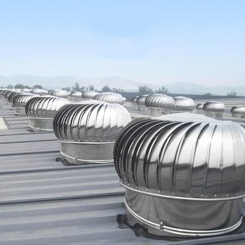 Turbina de techo giratoria para ventilador de ático residencial y uso agrícola 5