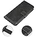 Flip Case for Samsung A03 Core Wallet PU Leather Magnetic Protective Cellphone Case for Samsung Galaxy A03 Core A032 Folio Book Cover with Stand (Black)