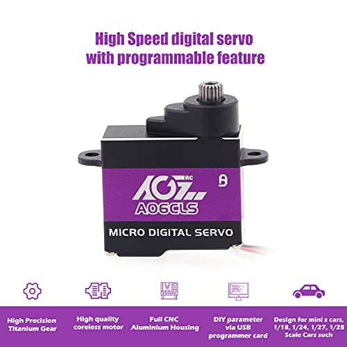 Agfrc Gy04M V3 Mini Z Gyros, A06Cls 0.060Sec Coreless Mini-Z-Car Servo And Agf-Spv3 Servo Programmer #TOP2