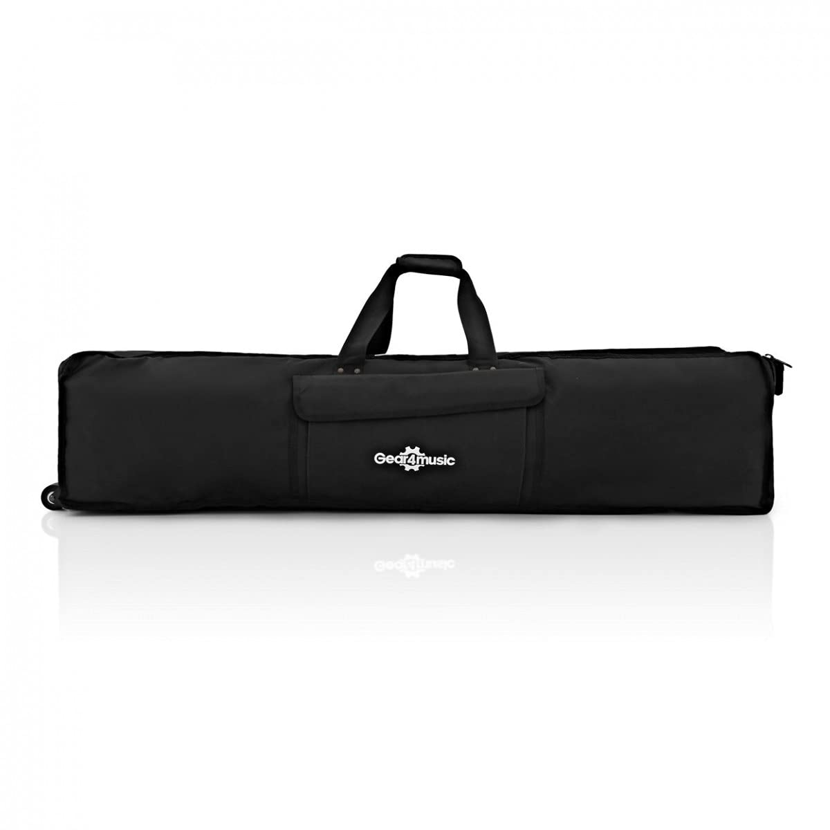 Gear4music 47 Inch Padded Hardware per batterie Borsa con ruote