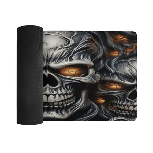 Mouse pad grande de goma antideslizante 30x60 cm miniatura 3