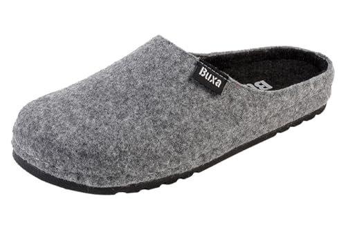 Chaussons femme feutre confort pantoufles semelle anatomique