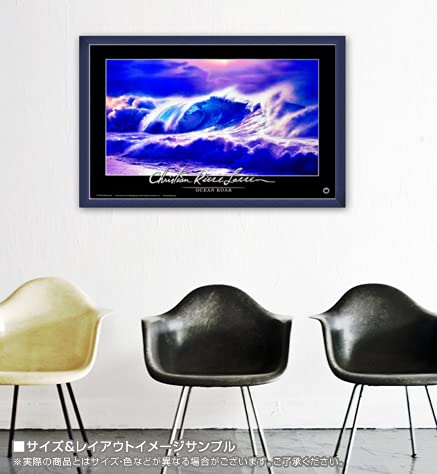 Amazon.co.jp: ポスター クリスチャン ラッセン オーシャン ロアー