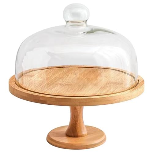 Support à gâteau en bois robuste évitant les chutes de pièces montées - 2