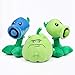shuanglin 3 Unids / Set 30-35Cm Plants Vs Zombies Juguetes De Peluche Plantas De Muñecas Lindo Peashooter Squash Juguete De Peluche Suave Niños