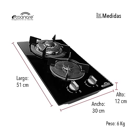 Hornos Y Parrillas, Kitchen estufas dos quemadores Marca ECOCINARE (3)
