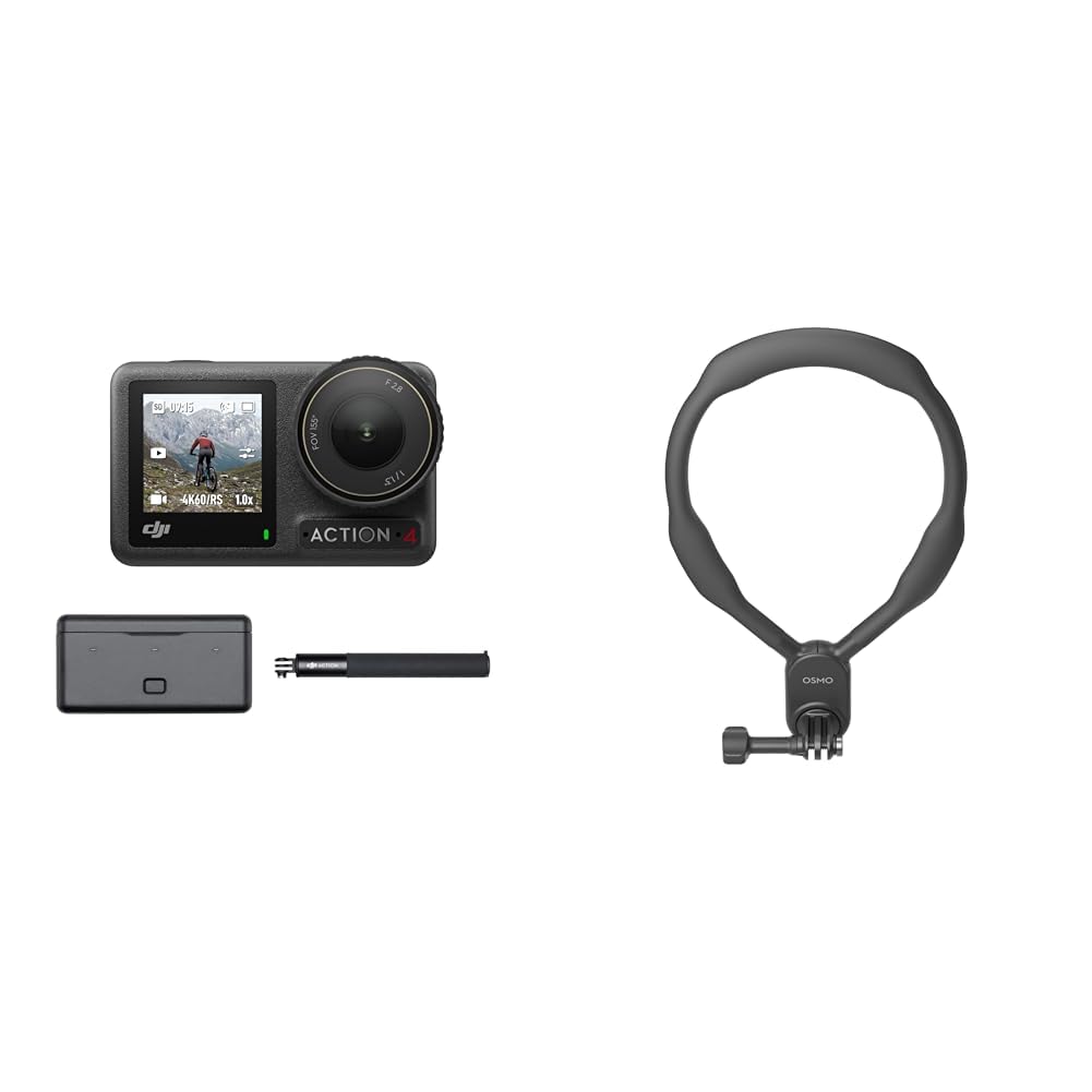 Amazon | DJI アクションカメラ Osmo Action 4 アドベンチャーコンボ＋