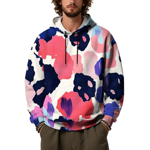 Sudadera de running informal para hombre con capucha look urbano para salidas y deporte diario