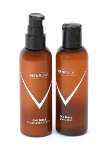 Soothe and Nourish Your Beard with Men Rock Oak Moss Beard Balm and Soap Set