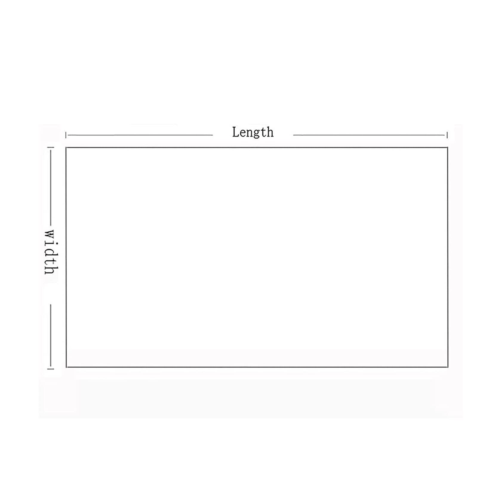 Alfombrilla transparente para silla de pelo bajo, 1 mm, protector de suelo de plástico antiestático, antideslizante, disponible en tamaños de 70/90/110/130/150 cm