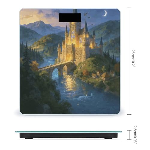 Báscula Digital de Baño con Pantalla LED Clara miniatura 2