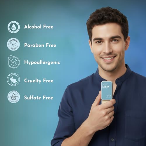 Image of Solid Perfume Combo - Long Lasting Solid Wax Perfume for Men & Women | Alcohol-Free, Travel-Friendly Pocket Perfume (12g Each) (Chief + B.Shell)