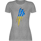 Eine tolle Überraschung zum Muttertag, Geburtstag oder Weihnachten: Das Kurzarm Frauenshirt mit Rundhalsausschnitt bieten wir mit vielen tollen Motiven, Prints und Muster an