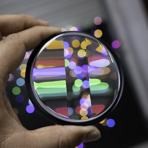 UNICI Camera Blur Filter Ghost Centerfield Motion V2 58mm for Photo Video Camera DSLR