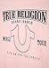 True Religion Girls 3 Piece Fleece Set – Hoodie, Tee Shirt & Jogger/Legging Outfit, Rhinestud & Foil Details (Sizes 4-14)