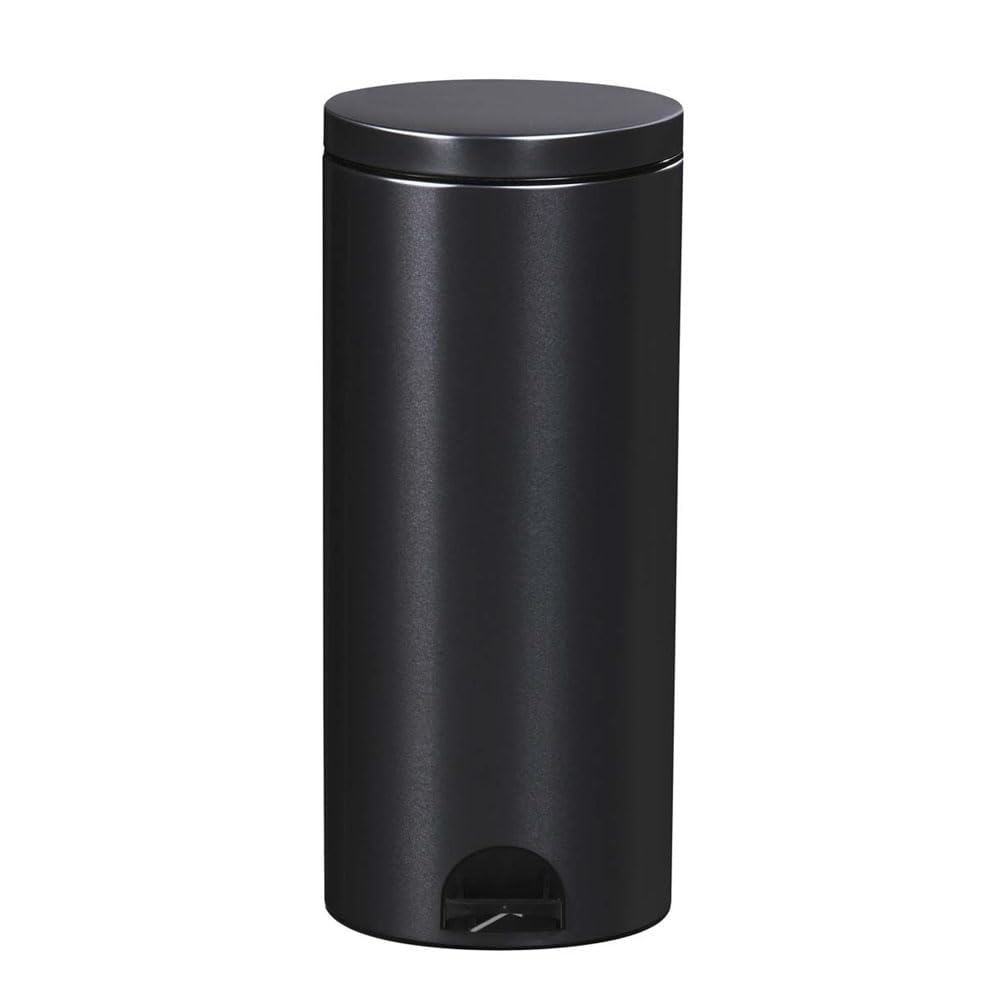 ROSSIGNOL Poubelle de cuisine, Poubelle 30L, Poubelle à pédale, Fabrication française, Fermeture silencieuse, Seau intérieur amovible avec anse, SANIA