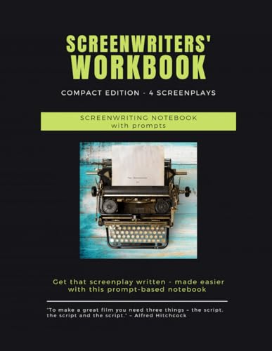 Screenwriters' Workbook Guided Prompt Notebook