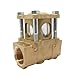 ZTTQSYJZ TS1 Brass Sight Glass for Steam and Liquid Lines to Check Operations of Steam Trap(DN15)