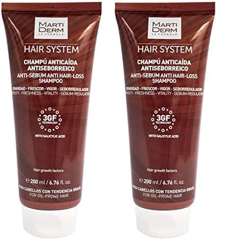MARTIDERM Champú Anticaida (8437015942100) (Paquete de 2)