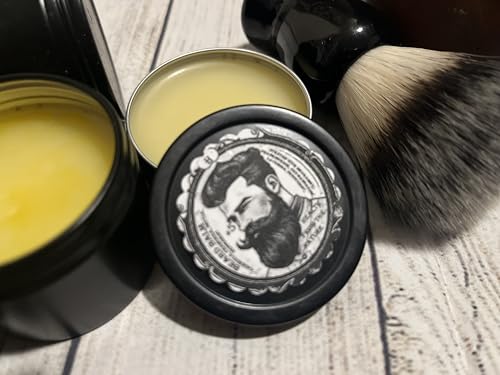 Handmade Natural Beard Balm, Conditioning Moustache balm, Beard growing balm with Calendula Chamomile Peppermint and Stinging Nettle (#4 Lavender Essential Oil, 100 ml) - Image 5
