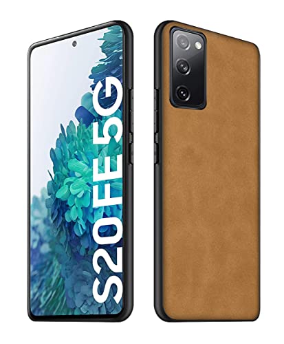 Coque Samsung S20 FE 5G étui marron idéal pour le quotidien actif