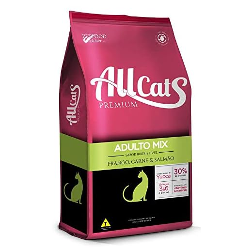 ALLCATS GATOS ADULTO MIX FRANGO CARNE SALMAO 10KG